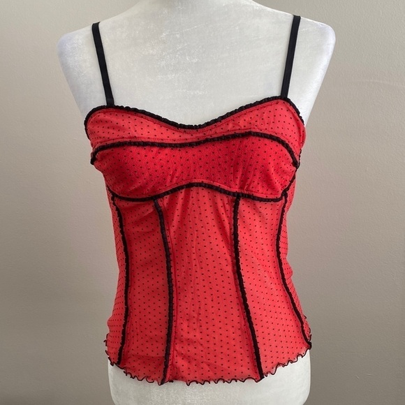Vintage Y2K Victoria’s secret mesh cami